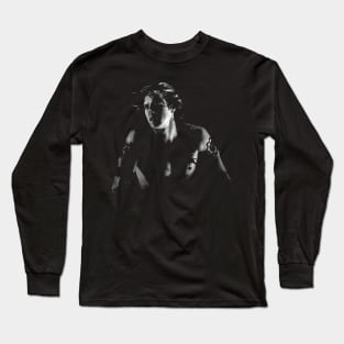 Graphic Picture Johnny Films Character Long Sleeve T-Shirt